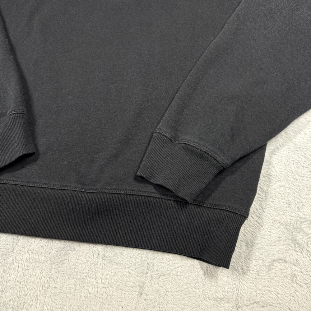 Young Reckless Womens Sweatshirt L Black Spellout LA Script Urban Streetwear - Picture 6 of 16